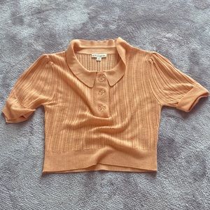 Orange for love and lemons top